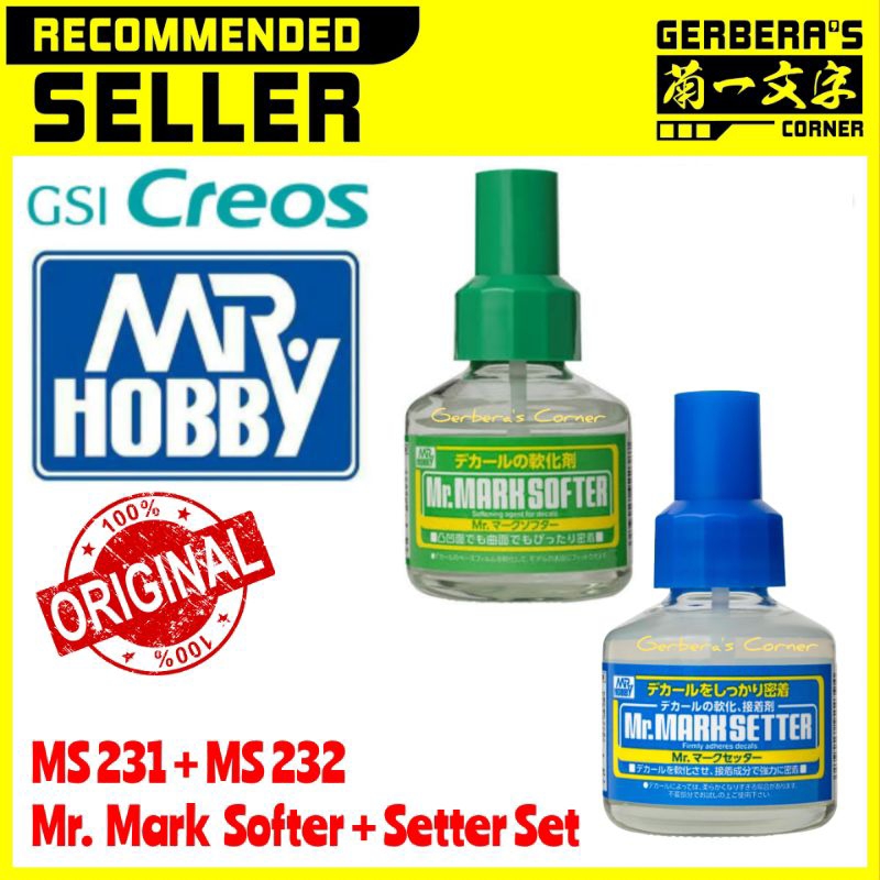 Jual Mr Mark Softer + Mr Mark Setter Set Mr Hobby Shopee Indonesia