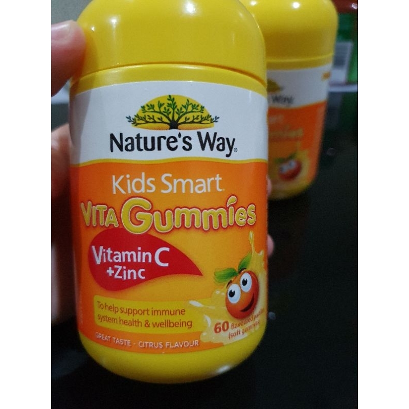Nature's Way Kids Smart Vita Gummies Vitamin C + Zinc 150 Gummies Exclusive Size