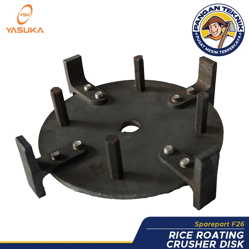 Jual GIGI / ROTATOR | RICE ROATING ROTATOR CRUSHER DISK F26 | Shopee ...
