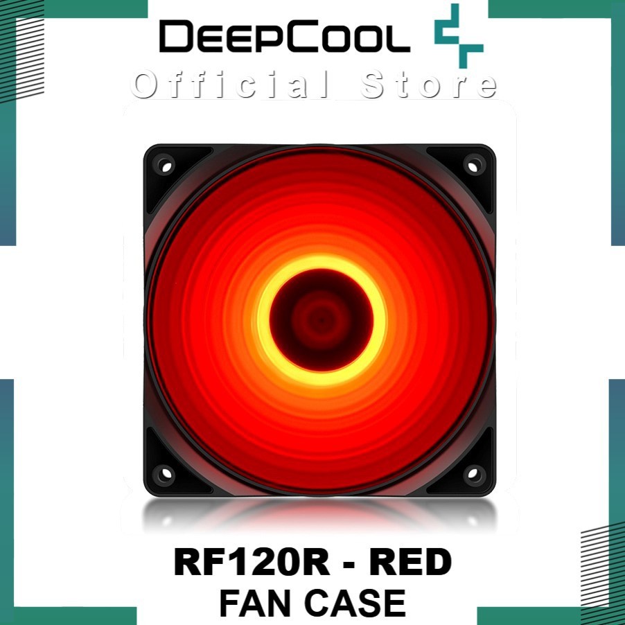 Jual Deepcool RF 120R - Red LED Fan Casing Kipas Pendingin PC | Shopee ...