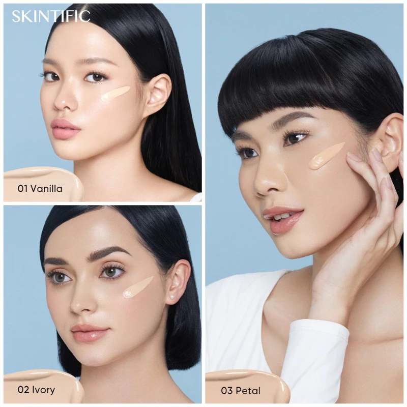 Skintific Cushion SPF 35 PA++++ Oil-Control Matte
