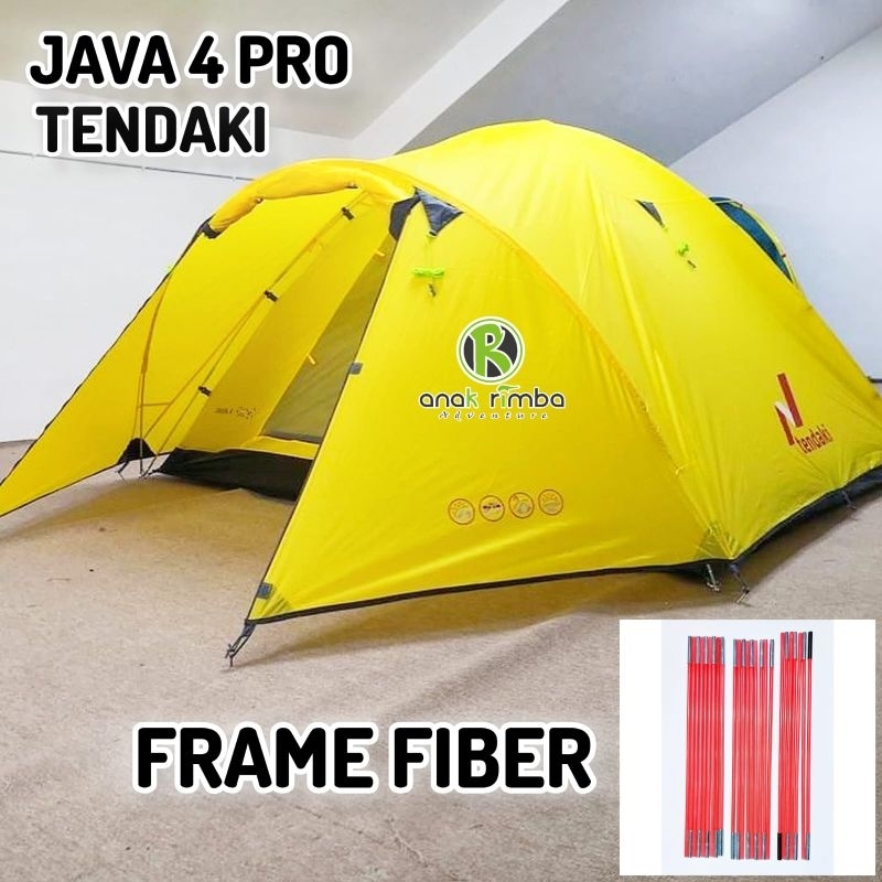 Jual JAVA 4 PRO TENDAKI TENDA DOME KAPASITAS 4 ORANG | Shopee Indonesia