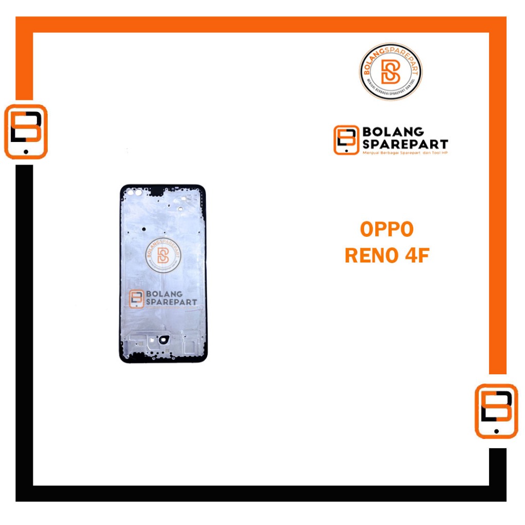 Jual FRAME TULANG TENGAH MIDDLE TATAKAN LCD OPPO RENO 4F RENO 4 LITE ...