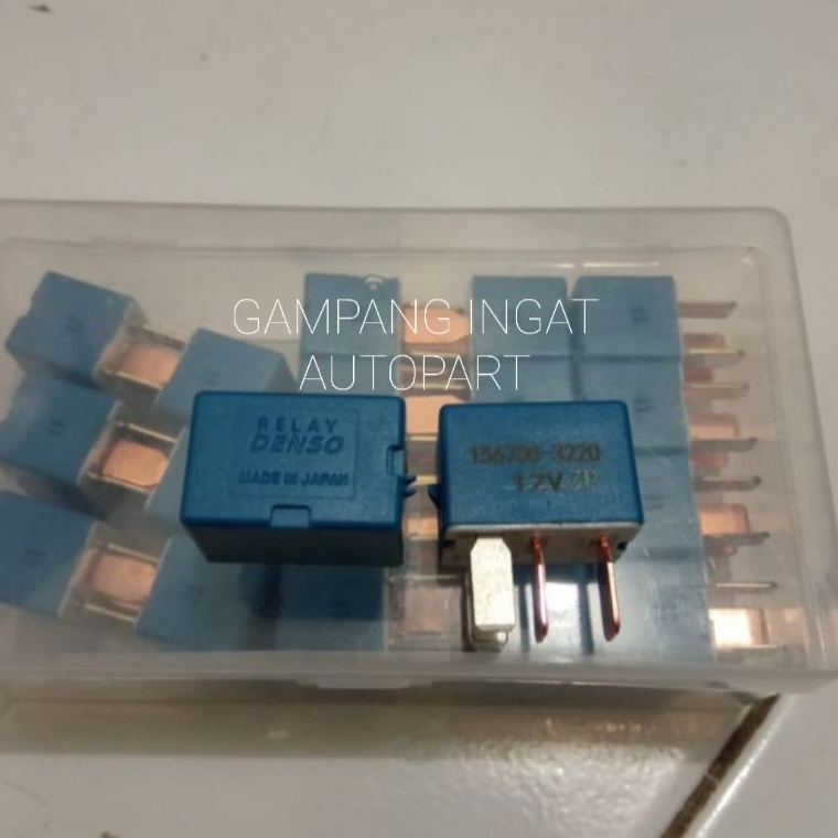 Jual Menarik Relay Biru Denso Kaki V Relay Ac Avanza Original Shopee Indonesia