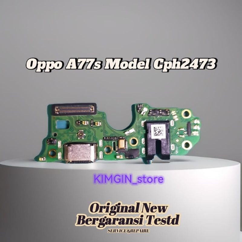 Jual Konektor Cas Papan Konektor Cas Mic Oppo A77s Model Cph2473 ...