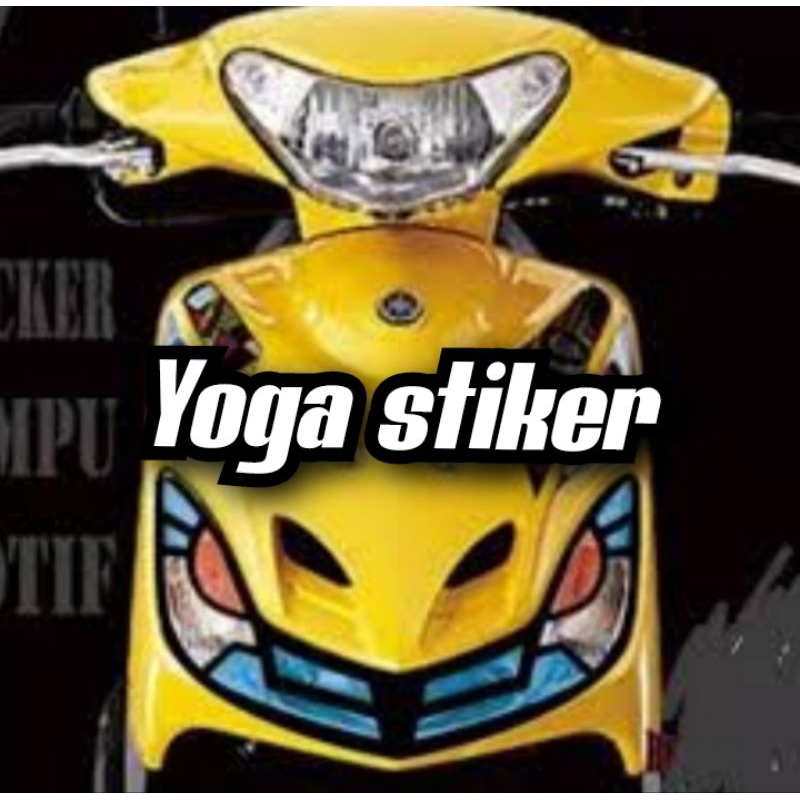 Jual cutting sticker lampu kota dan sein depan Mio smile | Shopee Indonesia