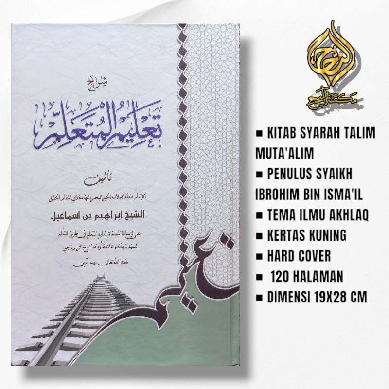 Jual KITAB SYARAH TA'LIM MUTA'ALIM / TALIM MUTAALIM / TAKLIM MUTAALIM ...