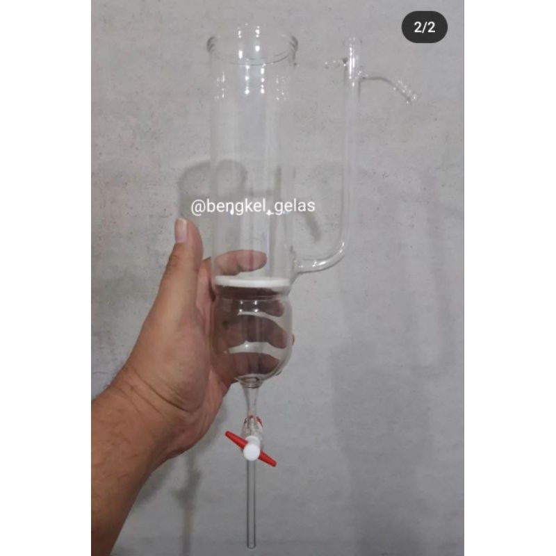 Jual Glass column filter corong filter pemisah | Shopee Indonesia