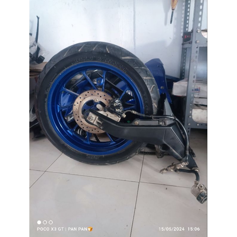Jual swing arm full set velg belakang R15 vva V3 Shopee Indonesia