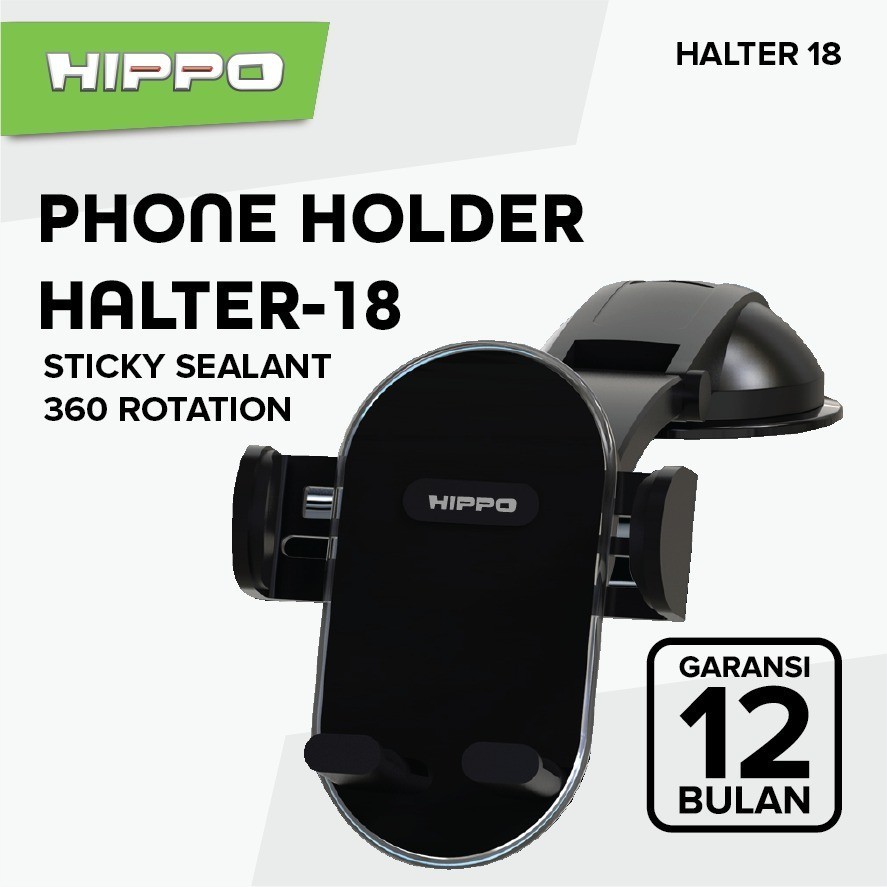 Jual Hippo Phone Holder Halter 18 Dashboard | Shopee Indonesia