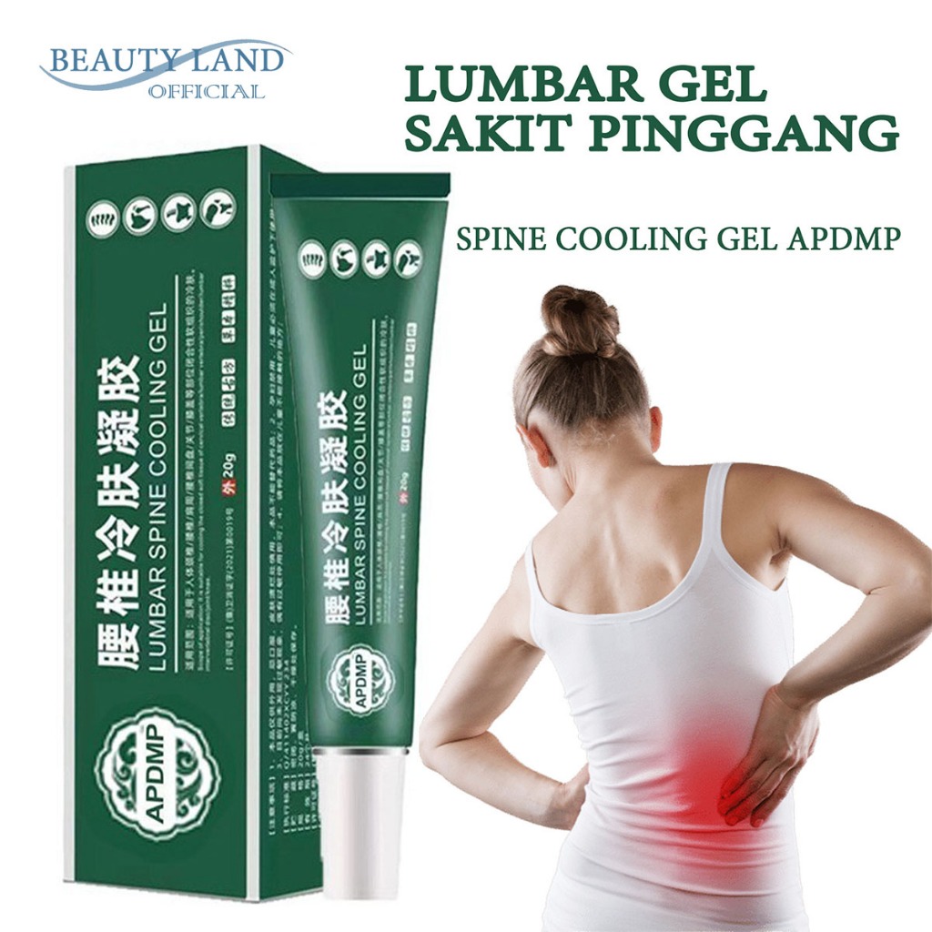 Jual Lumbar Spine Cooling Gel Sakit Punggung Nyeri Otot Asam Urat Gel ...