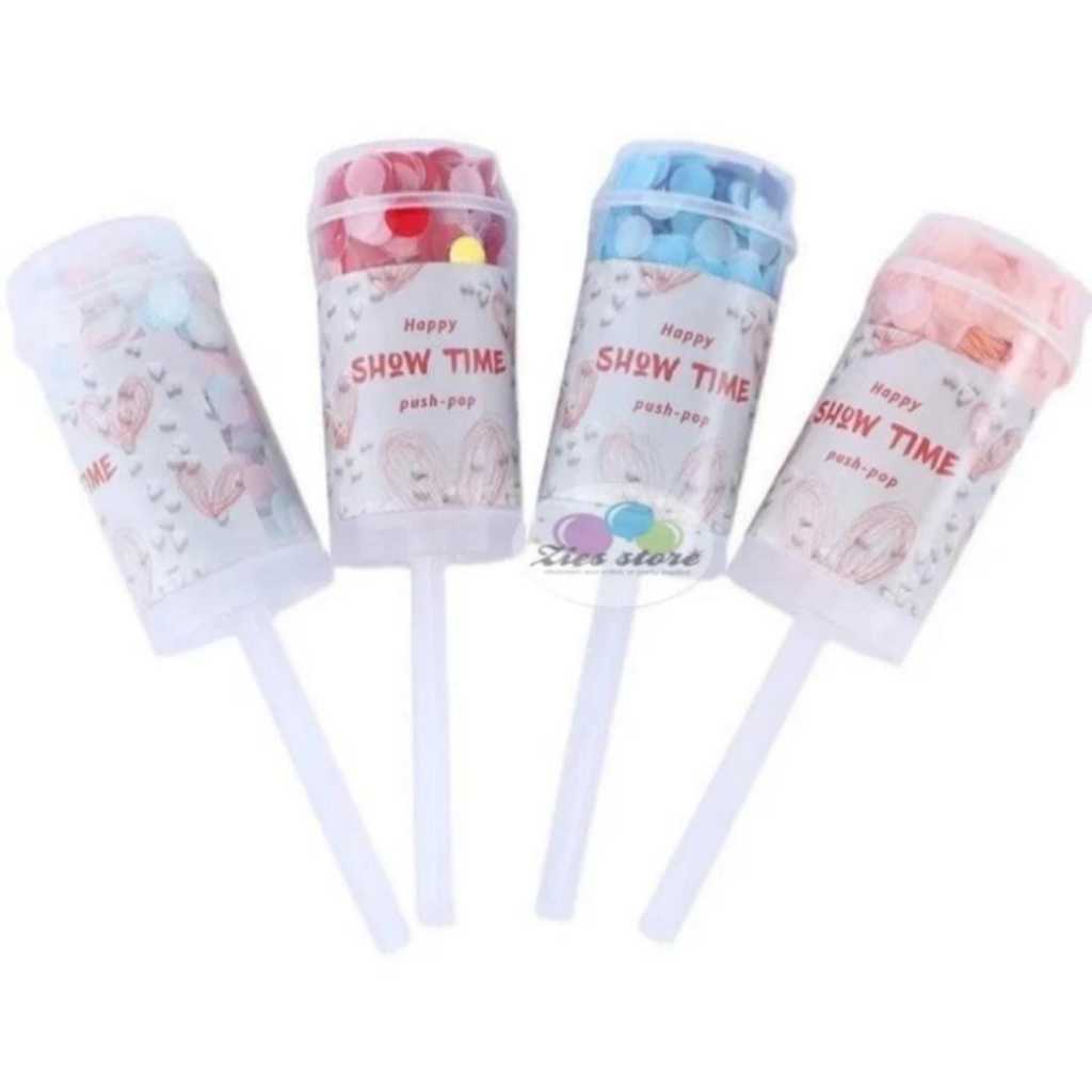 Jual Push Pop Confetti / Party Popper Mini | Shopee Indonesia