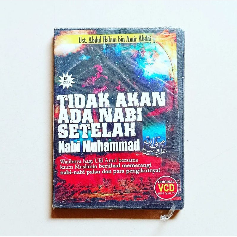 Jual VCD TIDAK ADA NABI SETELAH NABI MUHAMMAD Penceramah Ust. Abdul ...