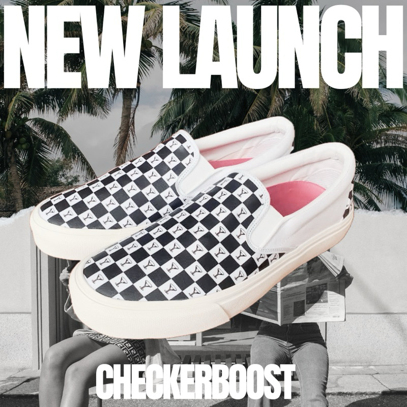Jual SYRUP SUPPLY OFFICIAL | checkerboard slipon | sepatu slipon catur ...