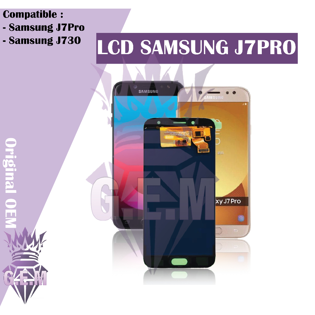 Jual LCD TOUCHSCREEN SAMSUNG J7 PRO J730 FULLSET ORIGINAL | Shopee ...