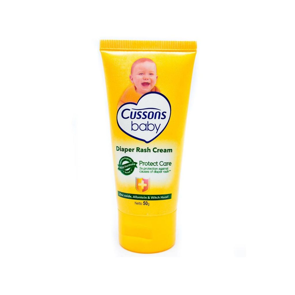 Jual Cussons Baby Cream Rash Protect Care Tube 50Gr | Shopee Indonesia