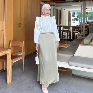 LILY Satin Skirt Rok Satin Span Mermaid By DEZHAF