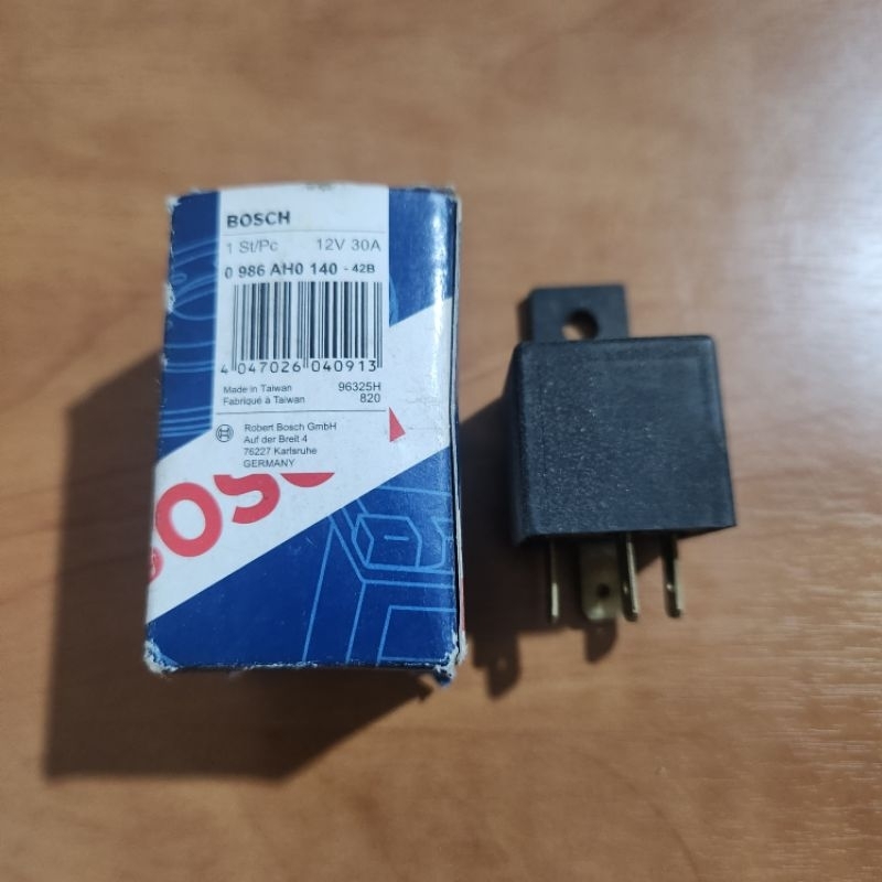 Jual Bosch Relay 12V 30A BOSCH ORIGINAL KAKI 4 | Shopee Indonesia