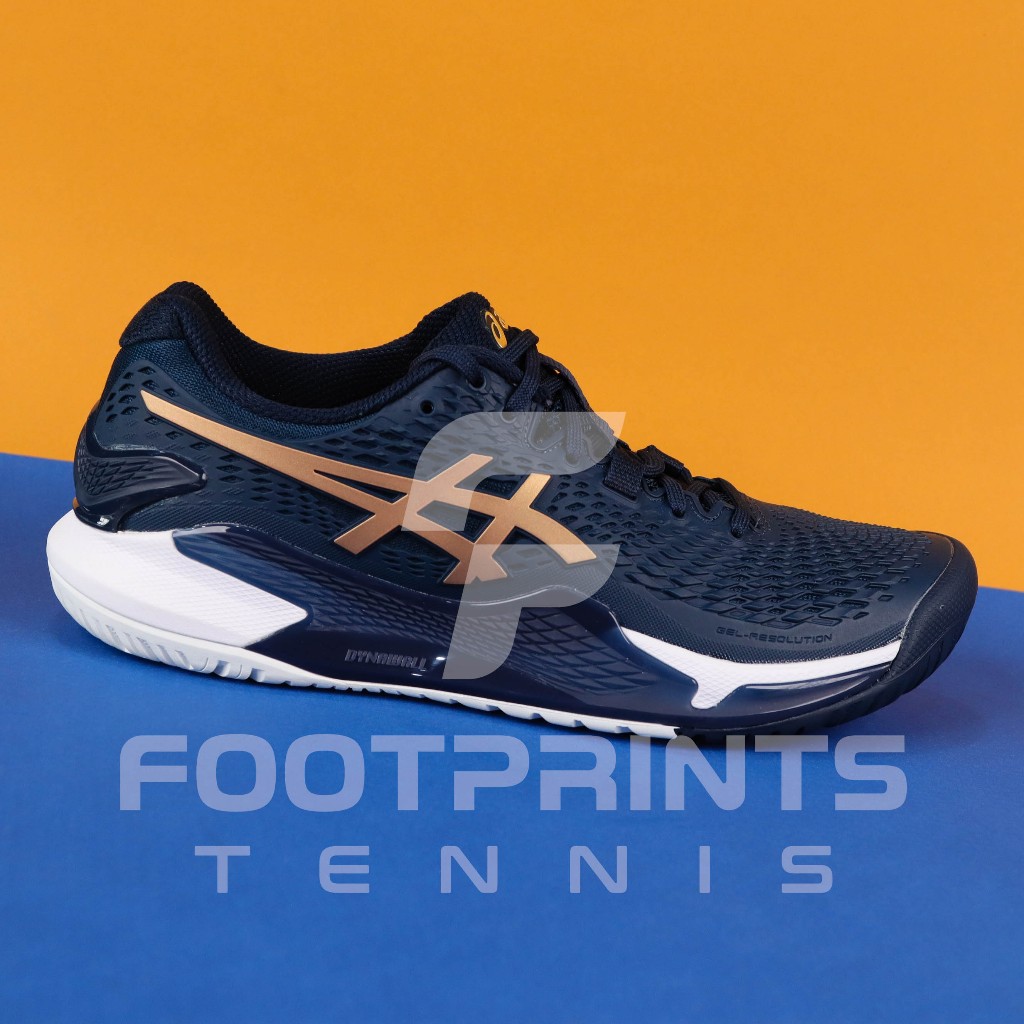 Jual Sepatu Tenis Asics Gel Resolution 9 Women French Blue Tennis Shoes Shopee Indonesia