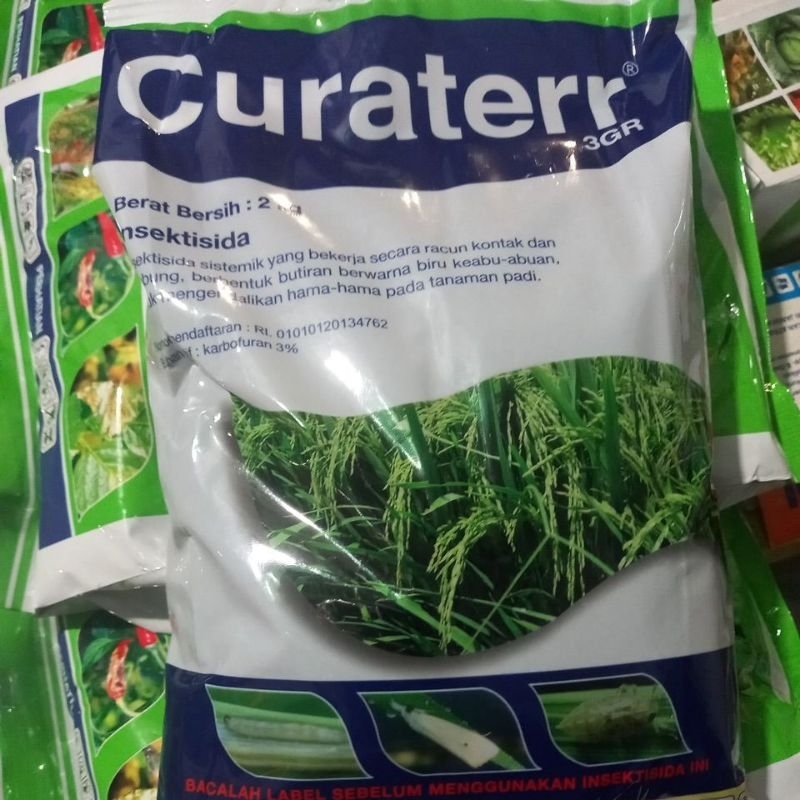Jual Insektisida Curaterr 3gr Kemasan Pabrik 2 kg | Shopee Indonesia