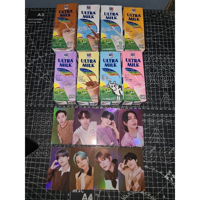 straykids ウルトラミルク 箔押しコンプセット straykids スキズultramilk ウルトラミルク箔押しトレカコンプ