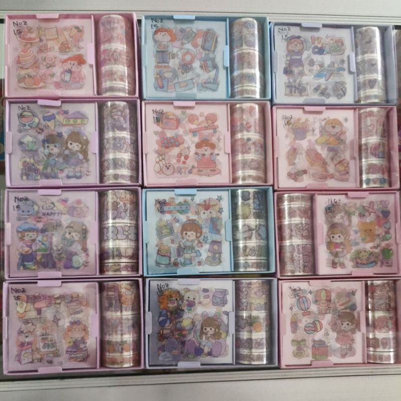 Jual Sticker Set Roll | Shopee Indonesia