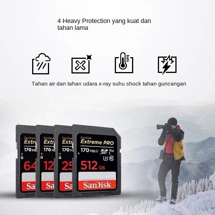 Jual Memori Kamera Canon SD card Xtreme Pro V3 SDHC Memory Card 32-128 ...