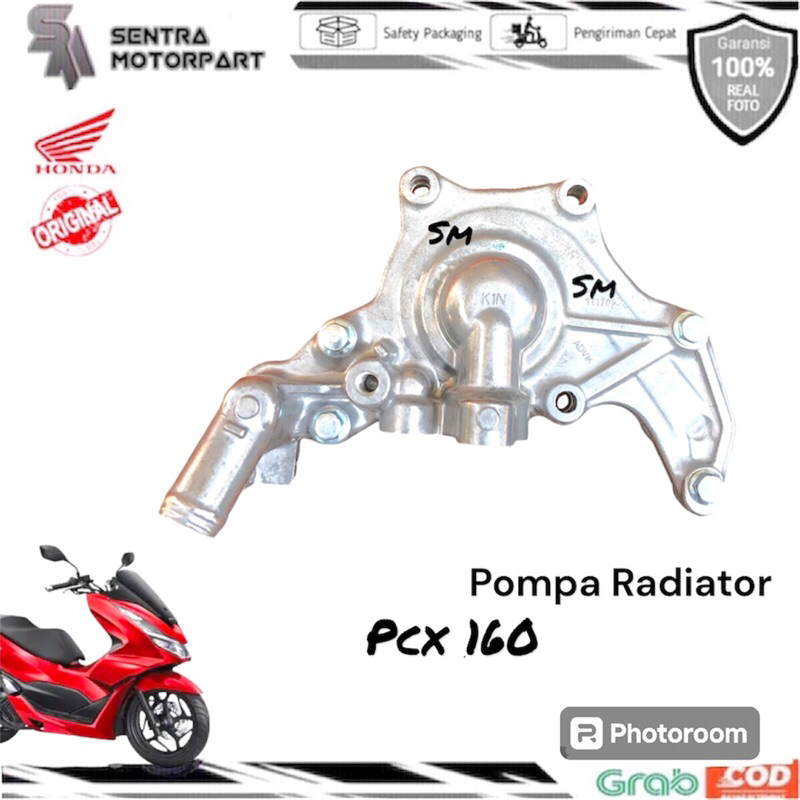 Jual Pompa radiator water pump vario 160 pcx 160 original | Shopee ...