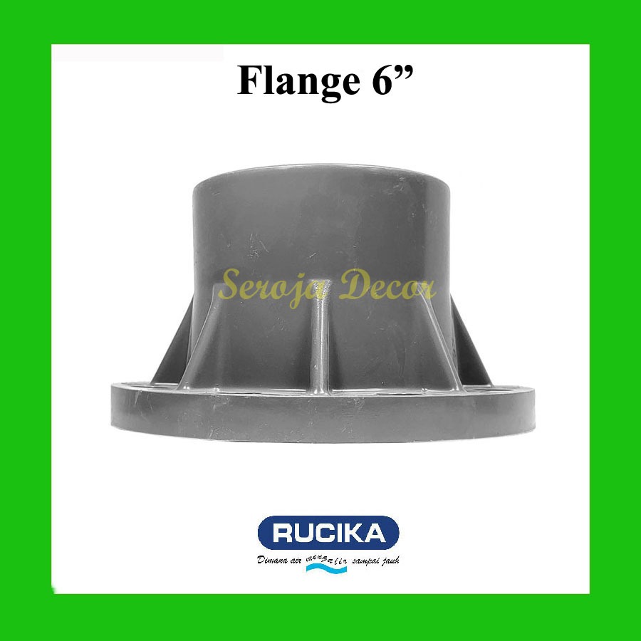 Jual Rucika Flange / Flang Polos Fitting PVC AW 6 