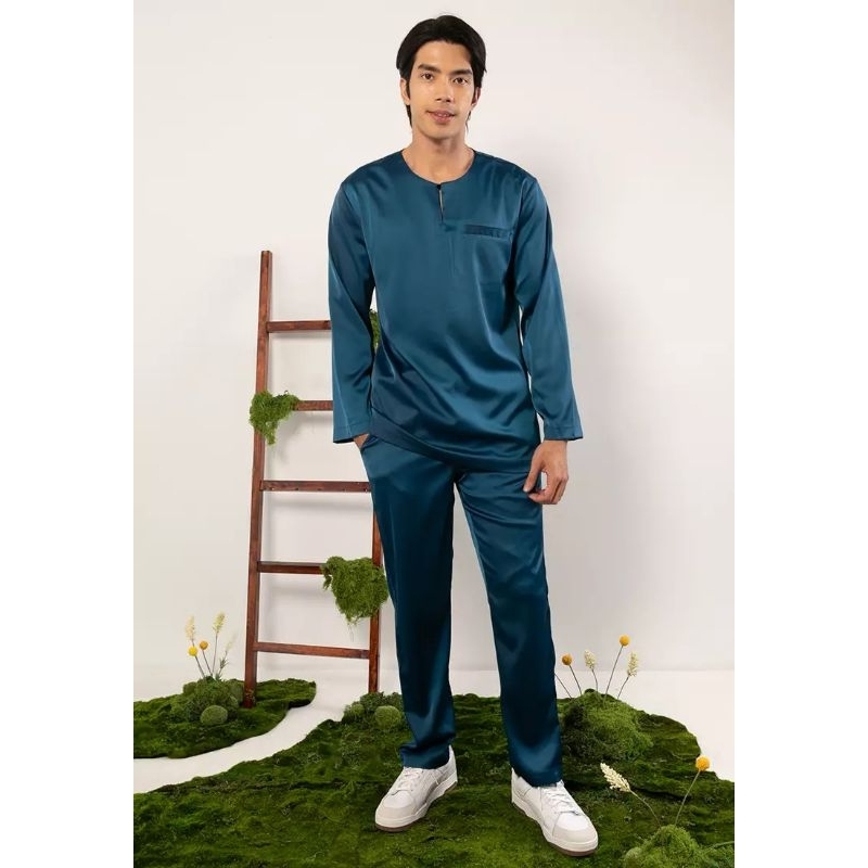Jual BAJU MELAYU TELUK BELANGA/ KEBAYA LABUH/ BAJU MELAYU | Shopee ...