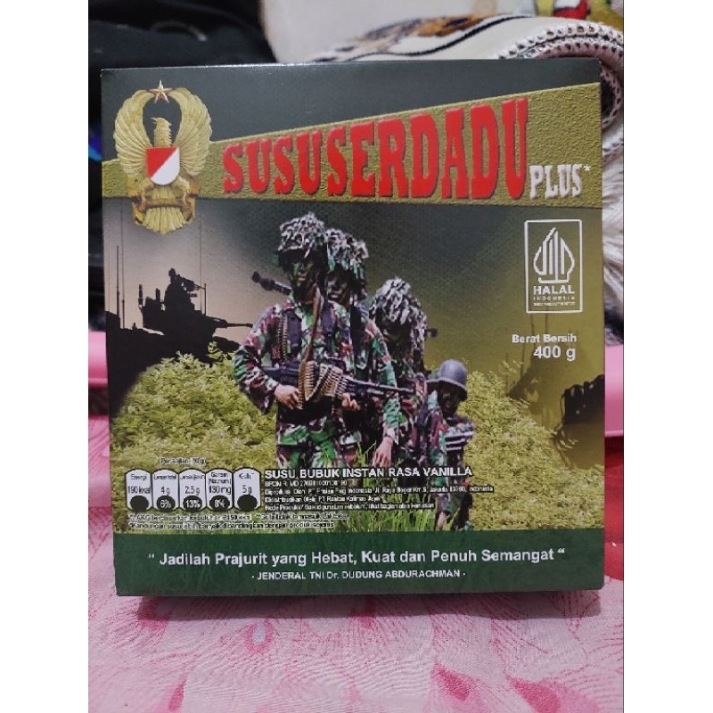 Jual PROMO SUSU SERDADU PLUS TNI AD SUSU BUBUK RASA VANILLA RANSUM ...