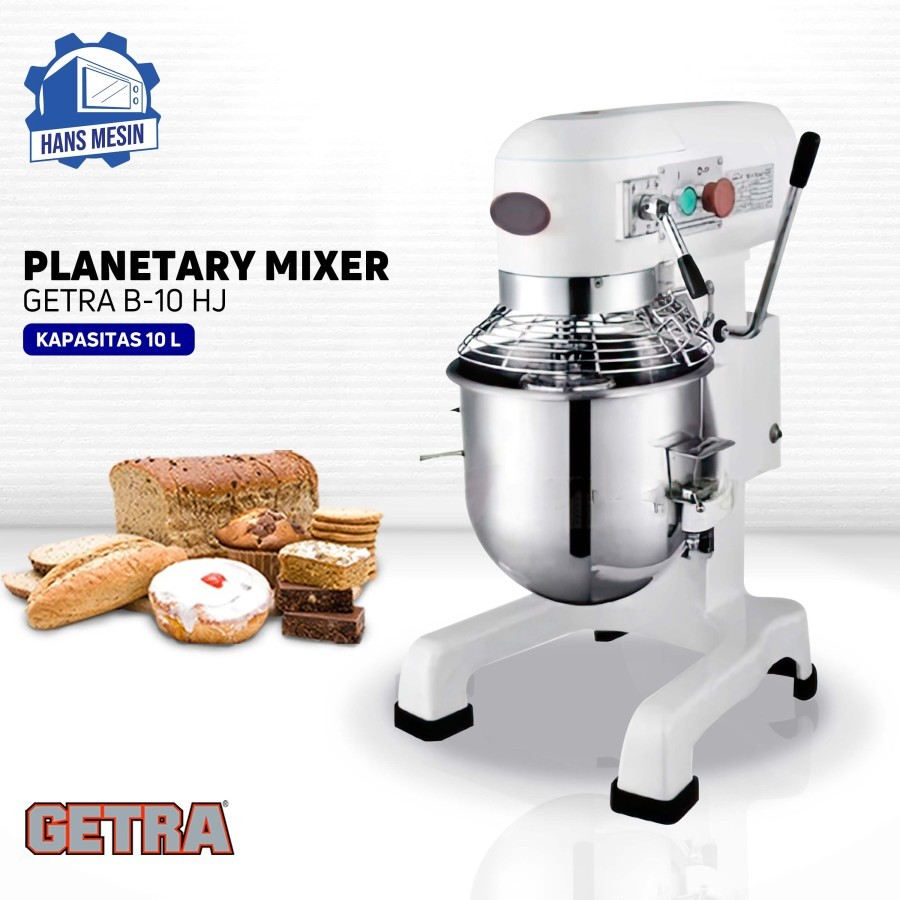 Jual Planetary Mixer Getra B-10HJ / Mixer 10 Liter B 10 HJ | Shopee ...