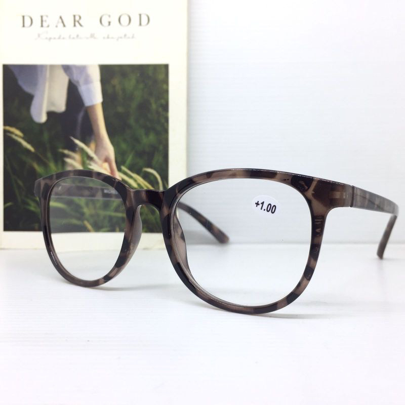 Jual ELDORA / Kacamata Baca Kacamata Plus Frame Kotak Leopard DR839D-T ...