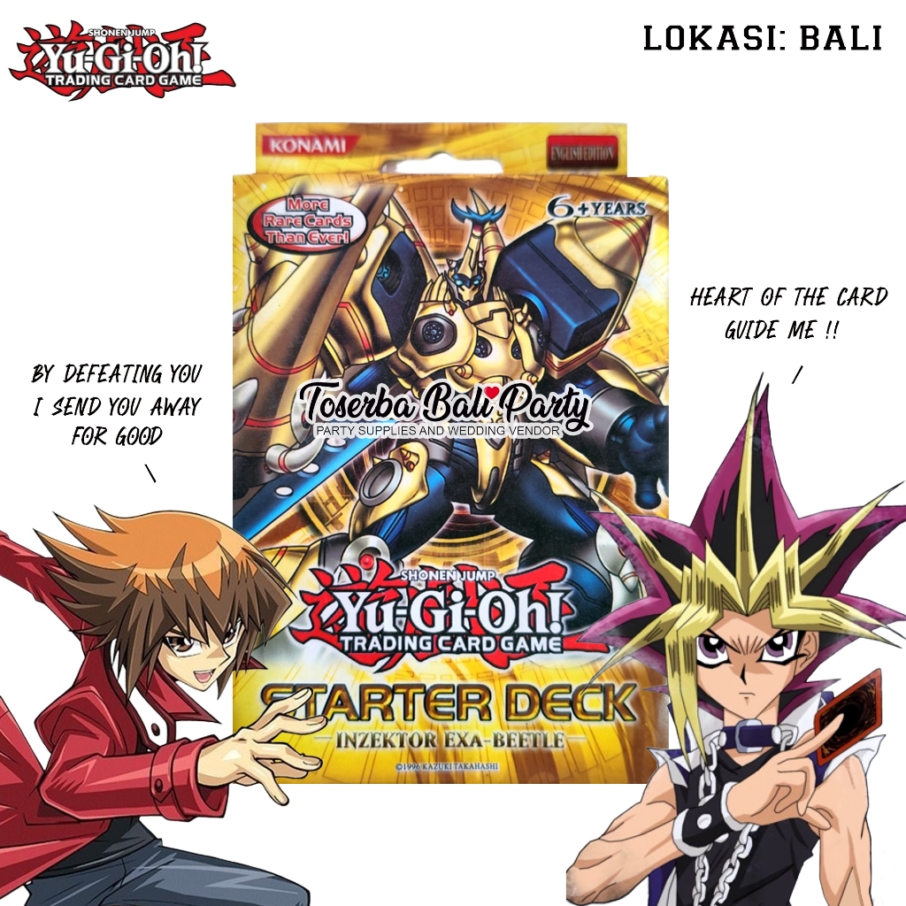 Jual YUGI OH STARTER DECK INZEKTOR EXA BEETLE FULL PACK | Shopee Indonesia