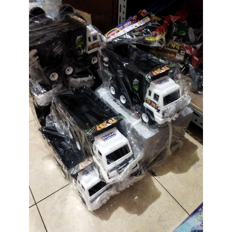 Jual oketoys mainan mobil truk bak dump truk truck bintang TD TTD KX ...