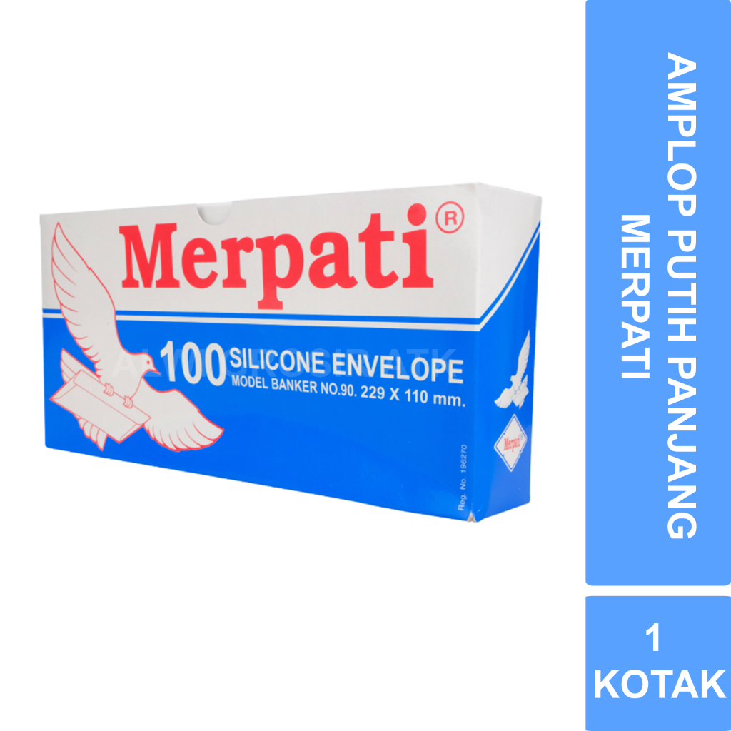 Jual Amplop Putih Panjang Merpati No X Mm Shopee Indonesia