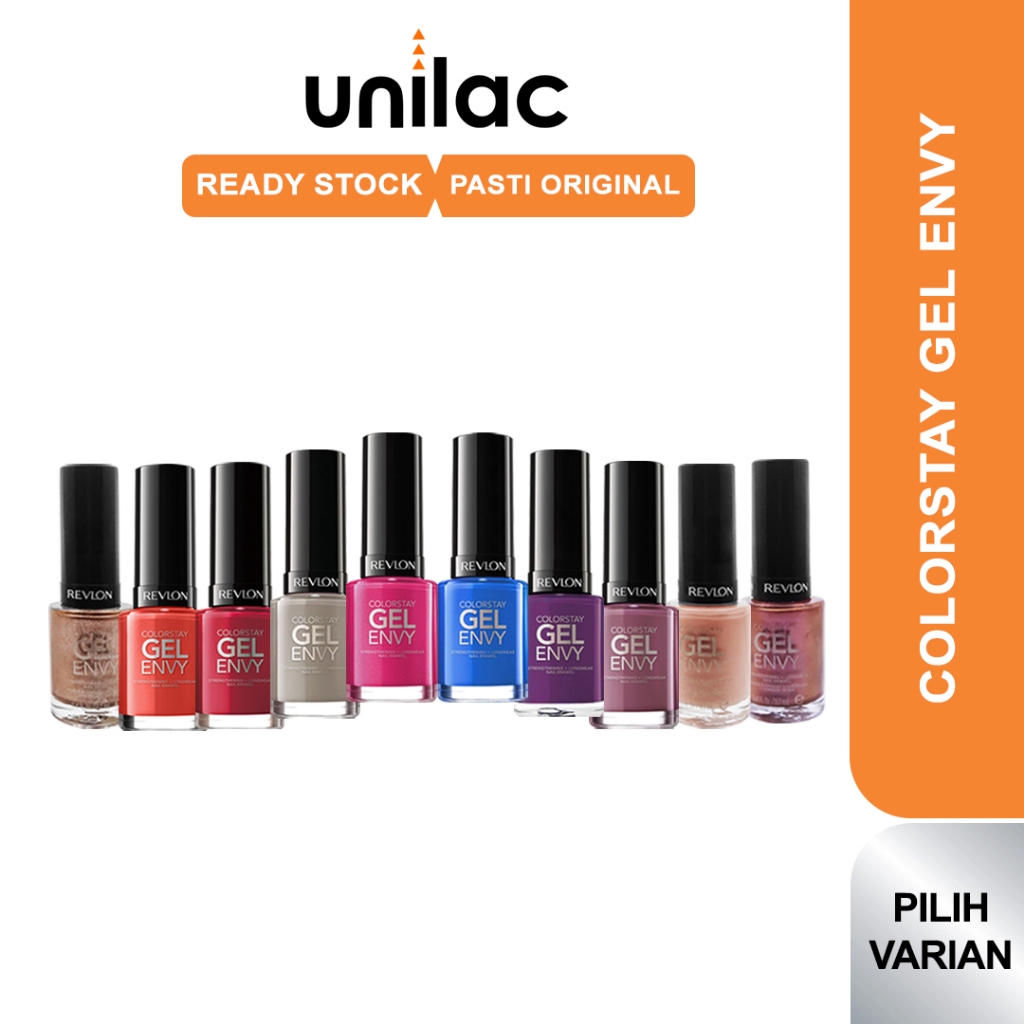 Jual (100% ORI) Kutek Revlon Colorstay Gel Envy - Cat Kuku Revlon ...