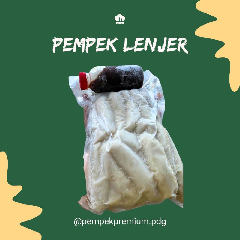 Jual Pempek Lenjer frozen isi 25 (pengiriman Sumbar) | Shopee Indonesia