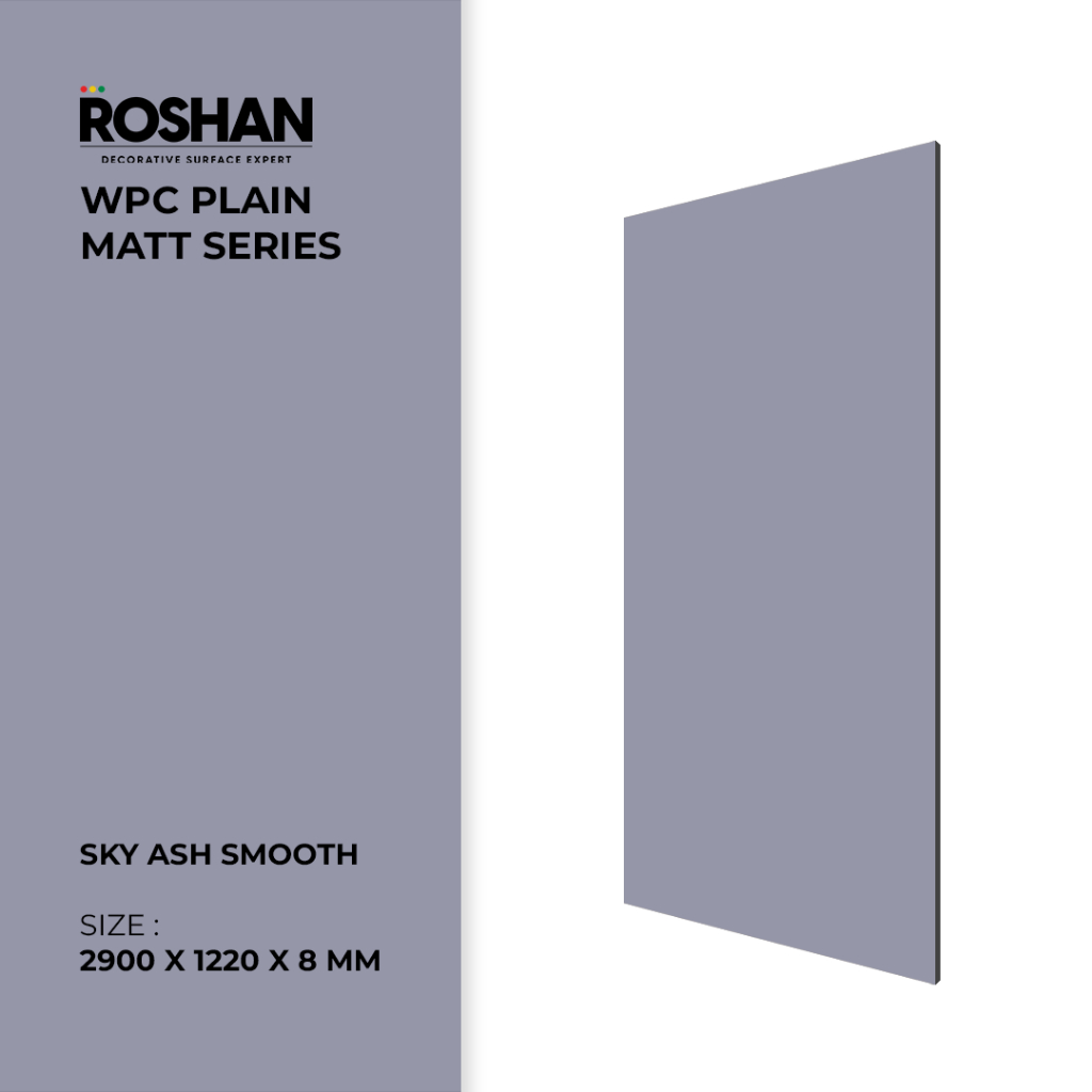 Jual WALL PANEL WPC ROSHAN 2.90 M x 1.22 M - SKY ASH SMOOTH | Shopee ...