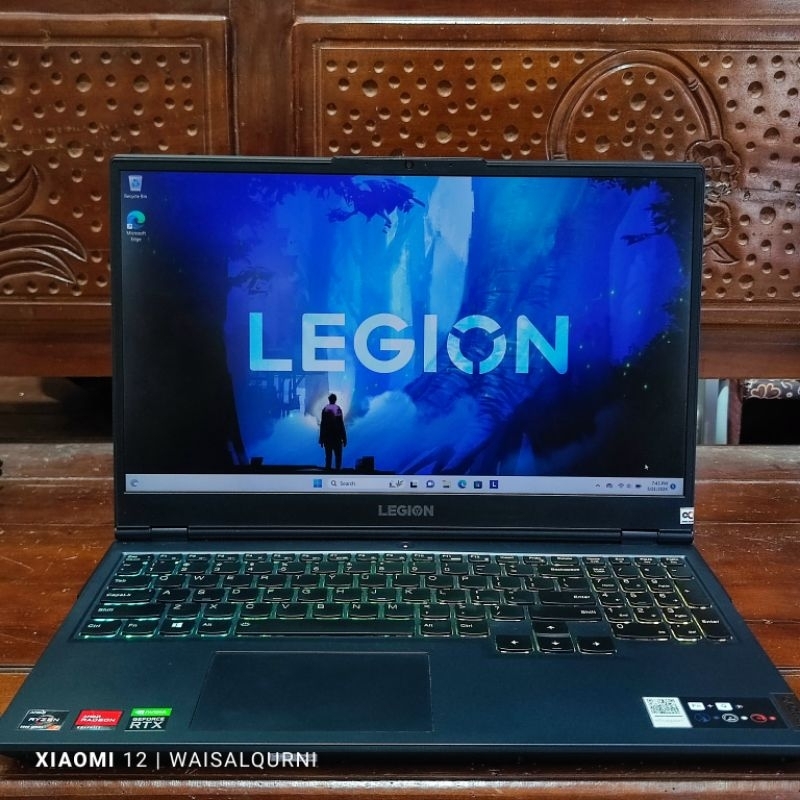 Jual Lenovo Legion 5 Ryzen 7 5800H RTX 3050Ti garansi ADP 2025 Shopee