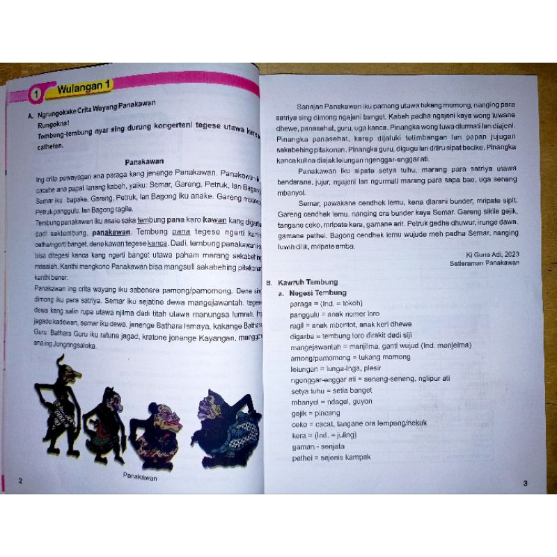 Jual BUKU GREGET SINAU BASA JAWA KELAS 6 SD/MI KURIKULUM MERDEKA ...
