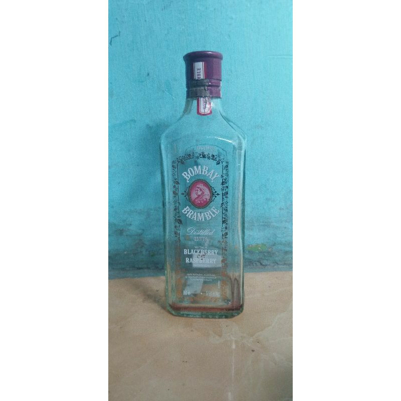 Jual botol bekas miras- bom Bramble botol pajangan hiasan | Shopee ...