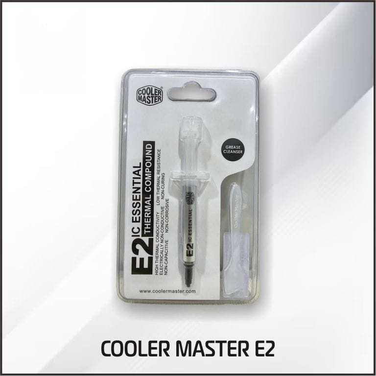 Cooler Master IC-Value V1 Pasta Termica Bianca - Alta Conducibilità, Bassa Resistenza, Non Conduttiva, Per CPU/GPU