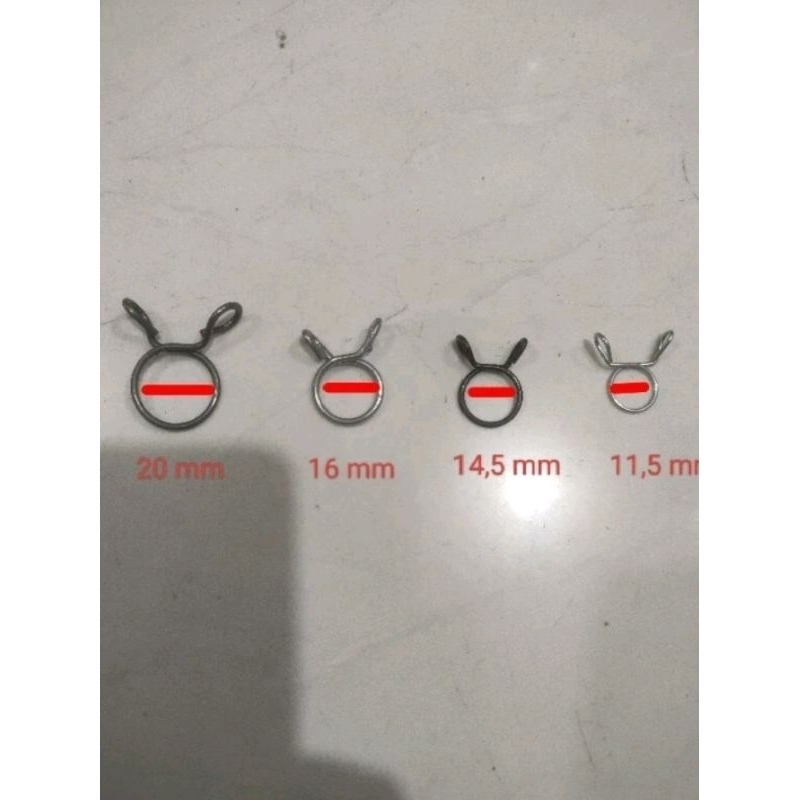 Jual KLEM KLEMAN SELANG BENSIN RADIATOR,CARBURATOR MOTOR DAN MOBIL ...