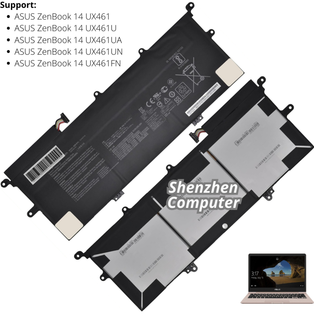 Écran Tactile LCD De Remplacement Pour Asus ZenBook Flip UX461UN - 14" FHD 1920x1080 - 30 Broches