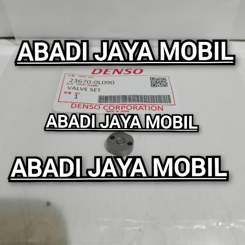 Jual PLATE VALVE INJEKTOR INJECTOR HILUX 2500CC 2KD INNOVA DIESEL 2KD ...