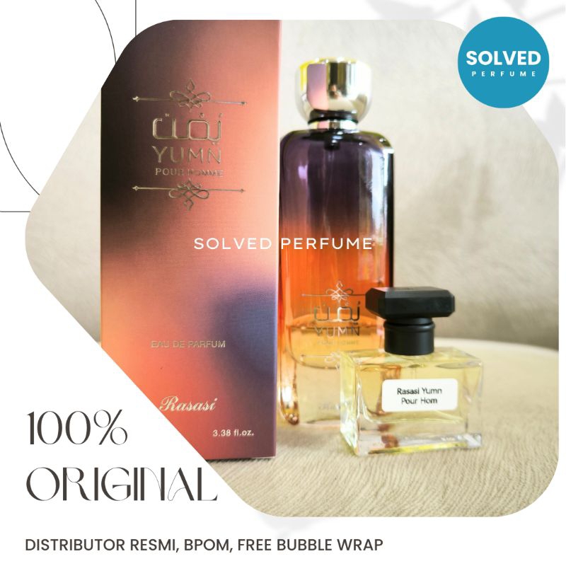Jual Decant Rasasi Yumn Pour Homme Parfum Pria Original Shopee