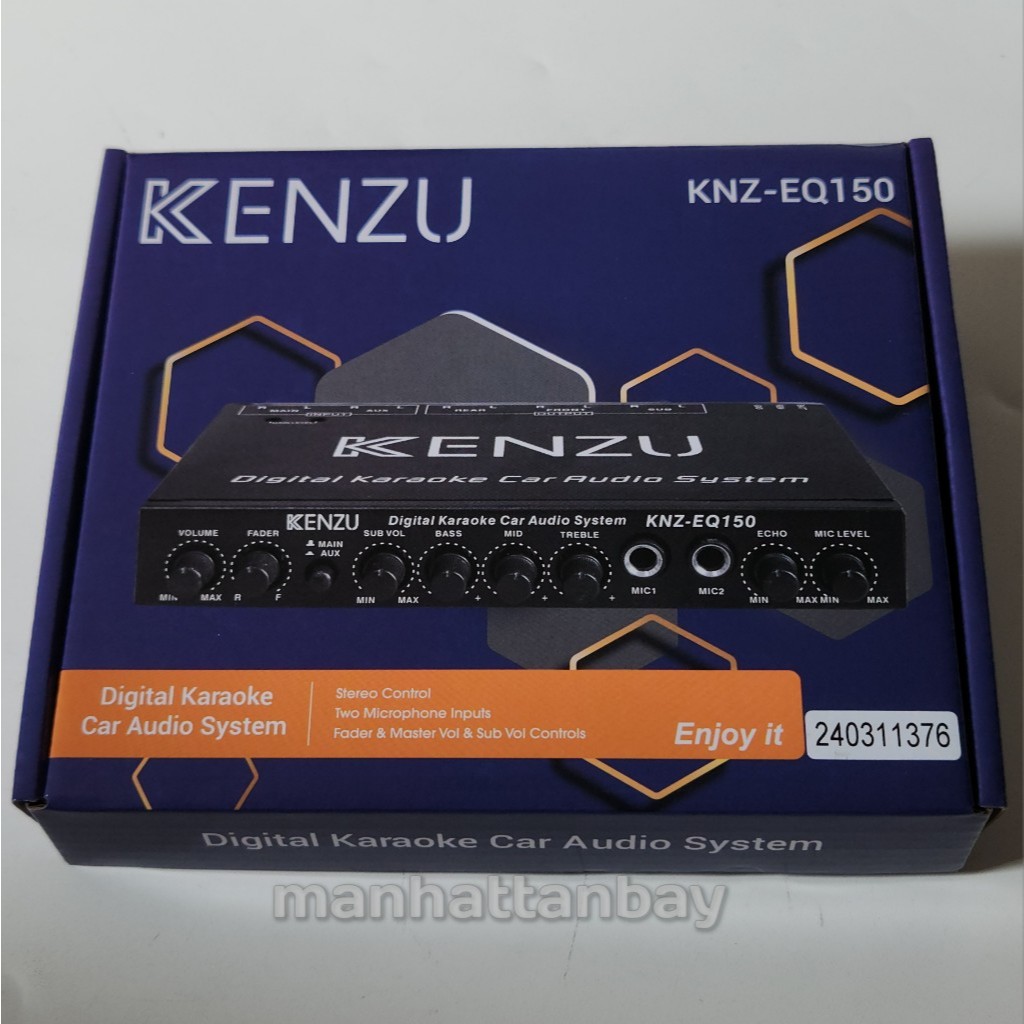 Jual Preamp Parametric Equalizer Mobil Dengan Subwoofer Output Dan ...