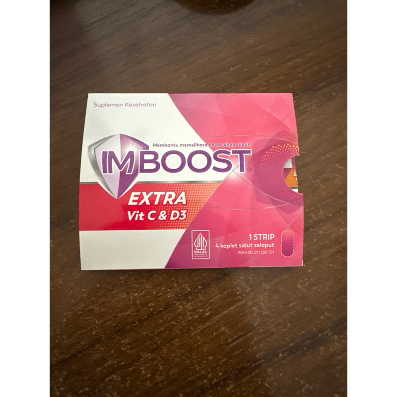 Jual imboost tablet extra vit c dan d3 | Shopee Indonesia