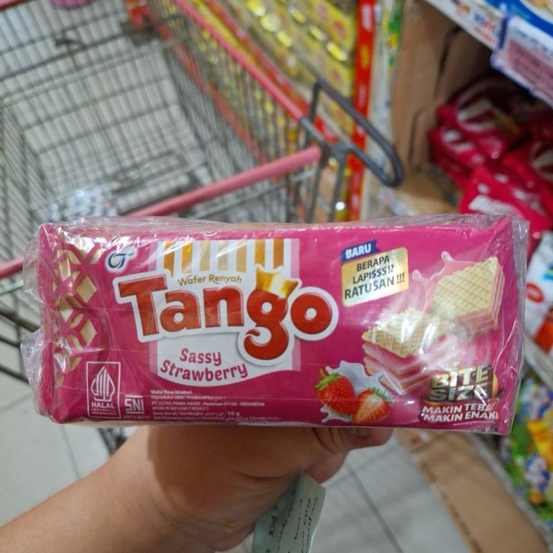 Jual TANGO wafer 16gram aneka rasa | Shopee Indonesia